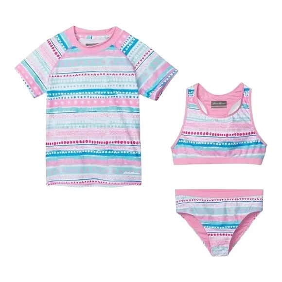 🏄🏻‍♀️EDDIE BAUER🏄🏻‍♀️3PC‎ SWIM SET! - Picture 1 of 6